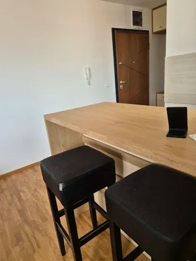 The dining area